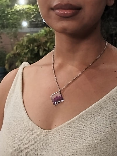 Customer wearing jewelry